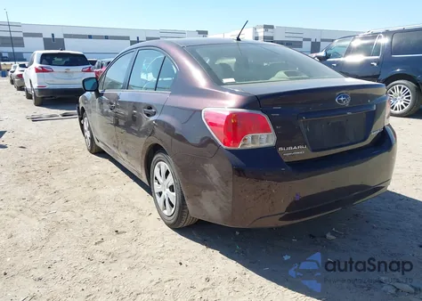 2012 Subaru Impreza 2.0I z USA, uszkodzony, nr VIN JF1GJAA64CH012846